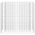 PODWYŻSZONA DONICA GABIONOWA GALWANIZOWANA STAL 90x30x90 cm
