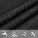  Żagiel przeciwsłoneczny, 160 g/m², czarny, 5x6 m, HDPE
