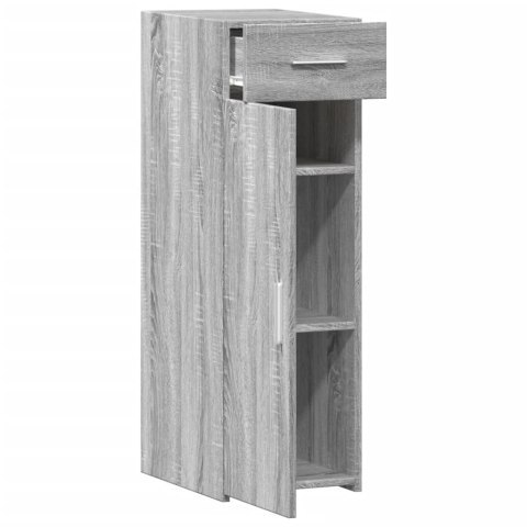 Szafka, szary dąb sonoma 30x42,5x93 cm, materiał drewnopochodny Szafka, szary dąb sonoma 30x42,5x93 cm, materiał drewnopochodny