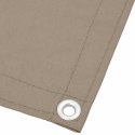  Parawan balkonowy, taupe, 120x1000 cm, 100% poliester Oxford