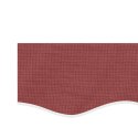  Lambrekin do markizy, burgundowe paski, 3 m