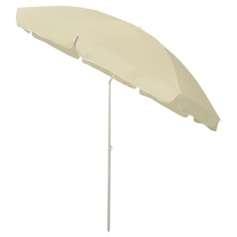 Parasol plażowy, piaskowy żółty, 300 cm Parasol plażowy, piaskowy żółty, 300 cm