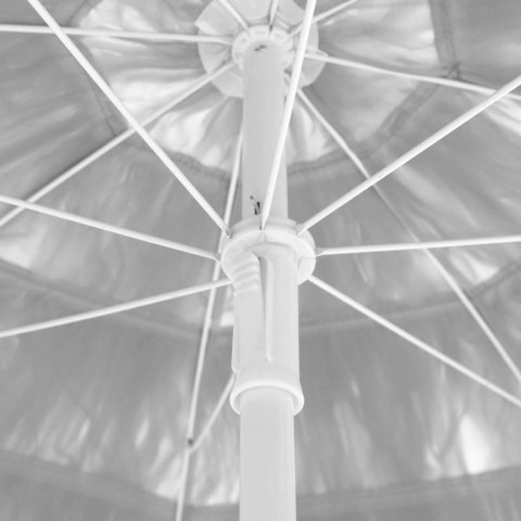 Parasol plażowy w hawajskim stylu, biały, 300 cm Parasol plażowy w hawajskim stylu, biały, 300 cm