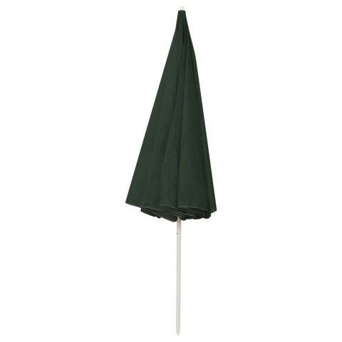 Parasol plażowy, zielony, 300 cm Parasol plażowy, zielony, 300 cm