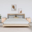 VidaXL Szafki nocne, 2 szt., 40x34x45 cm, lite drewno sosnowe