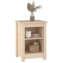 VidaXL Szafki nocne, 2 szt., 40x35x55 cm, lite drewno sosnowe