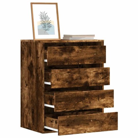 VidaXL Komoda, stare drewno, 60x41x76 cm, materiał drewnopochodny VidaXL Komoda, stare drewno, 60x41x76 cm, materiał drewnopochodny
