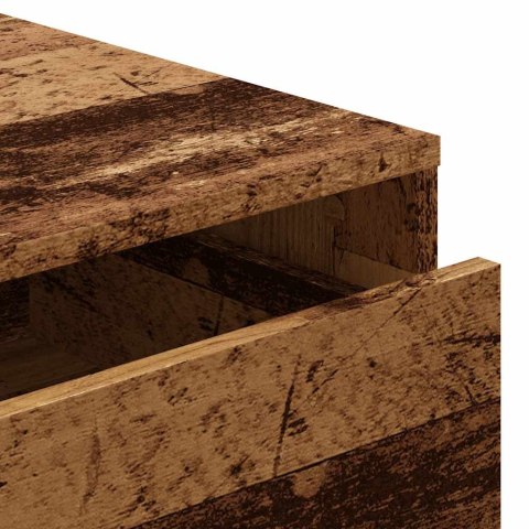 VidaXL Komoda, stare drewno, 60x41x76 cm, materiał drewnopochodny VidaXL Komoda, stare drewno, 60x41x76 cm, materiał drewnopochodny