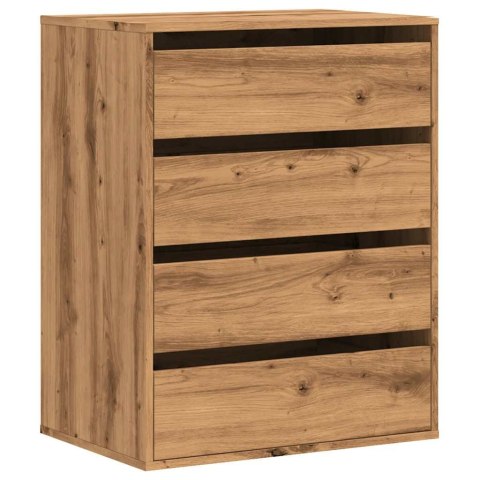 Komoda, dąb artisan, 60x41x76 cm, materiał drewnopochodny Komoda, dąb artisan, 60x41x76 cm, materiał drewnopochodny