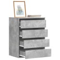  Komoda, szarość betonu, 60x41x76 cm, materiał drewnopochodny