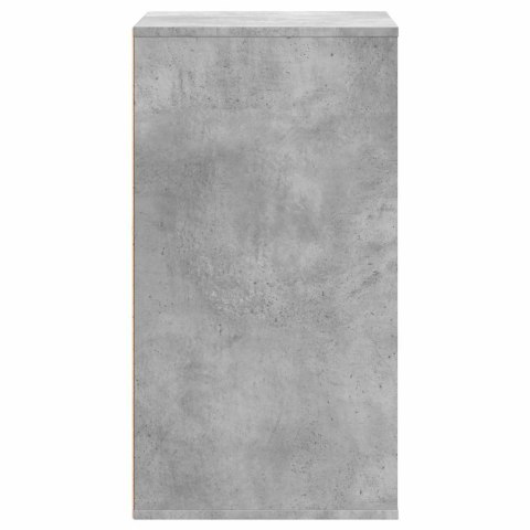 Komoda, szarość betonu, 60x41x76 cm, materiał drewnopochodny Komoda, szarość betonu, 60x41x76 cm, materiał drewnopochodny
