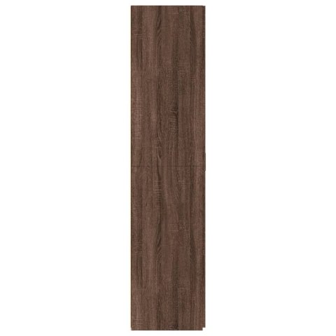 Wysoka szafka, brązowy dąb, 80x42,5x185 cm Wysoka szafka, brązowy dąb, 80x42,5x185 cm