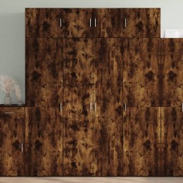  Wysoka szafka, przydymiony dąb, 80x42,5x185 cm