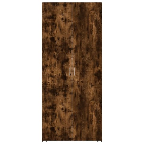Wysoka szafka, przydymiony dąb, 80x42,5x185 cm Wysoka szafka, przydymiony dąb, 80x42,5x185 cm