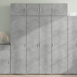 Wysoka szafka, szarość betonu, 80x42,5x185 cm