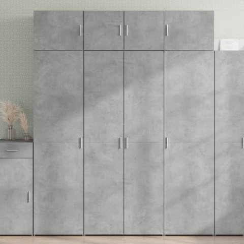 Wysoka szafka, szarość betonu, 80x42,5x185 cm Wysoka szafka, szarość betonu, 80x42,5x185 cm