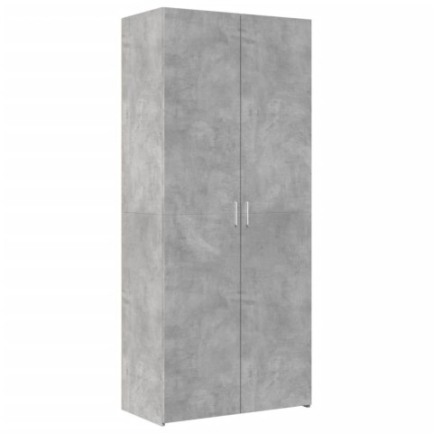 Wysoka szafka, szarość betonu, 80x42,5x185 cm Wysoka szafka, szarość betonu, 80x42,5x185 cm