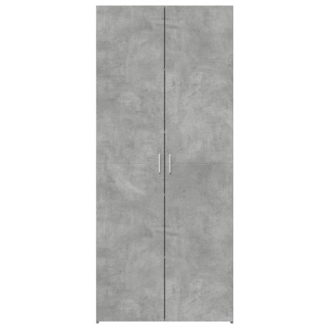 Wysoka szafka, szarość betonu, 80x42,5x185 cm Wysoka szafka, szarość betonu, 80x42,5x185 cm