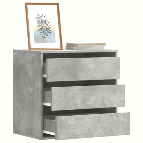 Komoda, szarość betonu, 60x41x58 cm, materiał drewnopochodny Komoda, szarość betonu, 60x41x58 cm, materiał drewnopochodny