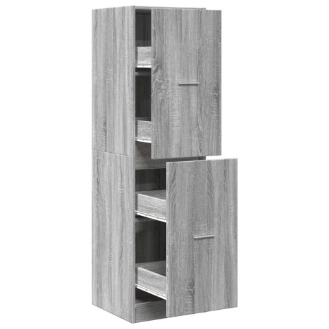 Szafka apteczna, szary dąb sonoma, 40x41x144,5 cm Szafka apteczna, szary dąb sonoma, 40x41x144,5 cm