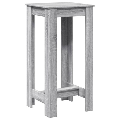 VidaXL Stolik barowy, szary dąb sonoma, 51x50x103,5 cm VidaXL Stolik barowy, szary dąb sonoma, 51x50x103,5 cm