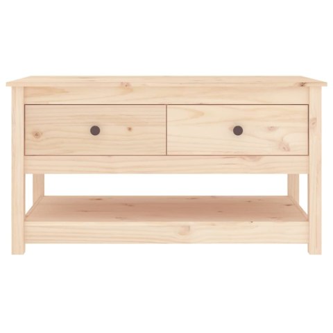 Stolik kawowy, 102x49x55 cm, lite drewno sosnowe Stolik kawowy, 102x49x55 cm, lite drewno sosnowe