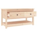  Stolik kawowy, 102x49x55 cm, lite drewno sosnowe