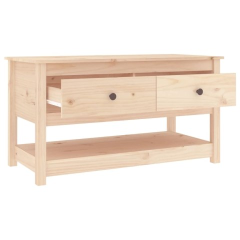 Stolik kawowy, 102x49x55 cm, lite drewno sosnowe Stolik kawowy, 102x49x55 cm, lite drewno sosnowe