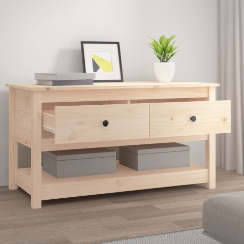 Stolik kawowy, 102x49x55 cm, lite drewno sosnowe Stolik kawowy, 102x49x55 cm, lite drewno sosnowe