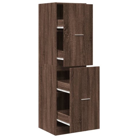 Szafka apteczna, brązowy dąb, 40x41x144,5 cm Szafka apteczna, brązowy dąb, 40x41x144,5 cm