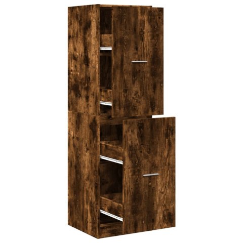 Szafka apteczna, przydymiony dąb, 40x41x144,5 cm Szafka apteczna, przydymiony dąb, 40x41x144,5 cm