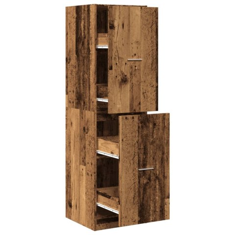 Szafka apteczna, stare drewno, 40x41x144,5 cm Szafka apteczna, stare drewno, 40x41x144,5 cm