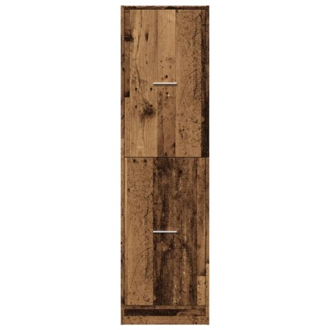 Szafka apteczna, stare drewno, 40x41x144,5 cm Szafka apteczna, stare drewno, 40x41x144,5 cm