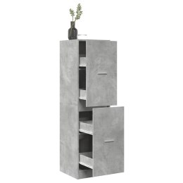  Szafka apteczna, szarość betonu, 40x41x144,5 cm