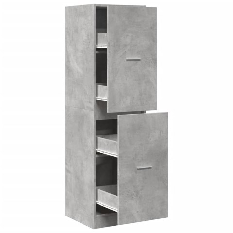 Szafka apteczna, szarość betonu, 40x41x144,5 cm Szafka apteczna, szarość betonu, 40x41x144,5 cm