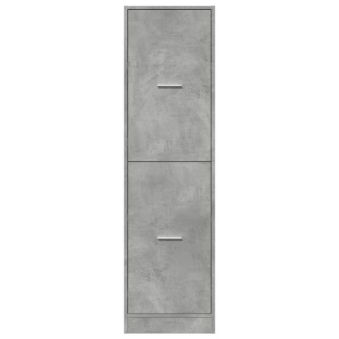 Szafka apteczna, szarość betonu, 40x41x144,5 cm Szafka apteczna, szarość betonu, 40x41x144,5 cm