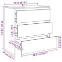 VidaXL Szafka, stare drewno, 70x41x75 cm, materiał drewnopochodny