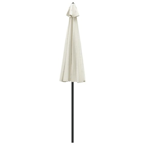Parasol ogrodowy na słupku aluminiowym, 270 cm, piaskowy Parasol ogrodowy na słupku aluminiowym, 270 cm, piaskowy