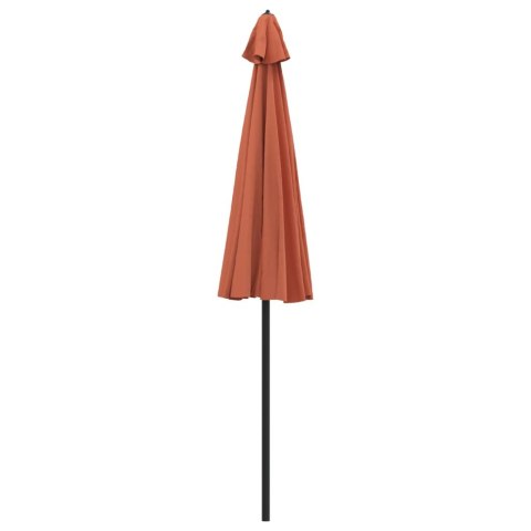 Parasol ogrodowy na słupku aluminiowym, 270 cm, terakota Parasol ogrodowy na słupku aluminiowym, 270 cm, terakota