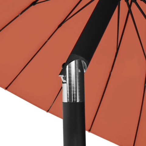 Parasol ogrodowy na słupku aluminiowym, 270 cm, terakota Parasol ogrodowy na słupku aluminiowym, 270 cm, terakota