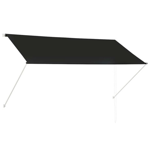 Markiza zwijana, 250 x 150 cm, antracytowa Markiza zwijana, 250 x 150 cm, antracytowa