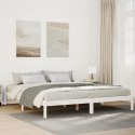  Dłuższe łóżko bez materaca, 180x210 cm, lite drewno sosnowe