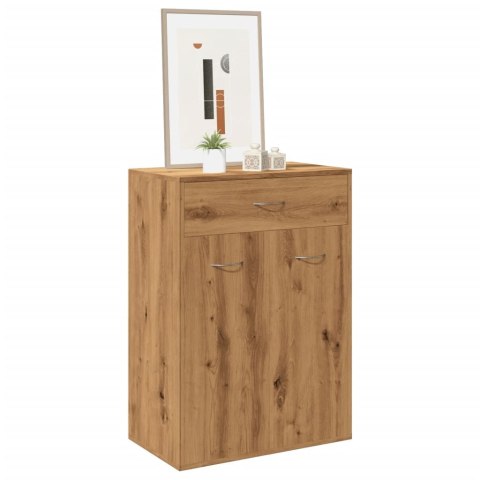  Szafka na buty, dąb artisan 60x35x84cm materiał drewnopochodny