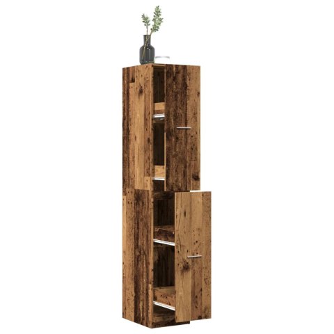 Szafka apteczna, stare drewno, 30x41x174,5 cm Szafka apteczna, stare drewno, 30x41x174,5 cm
