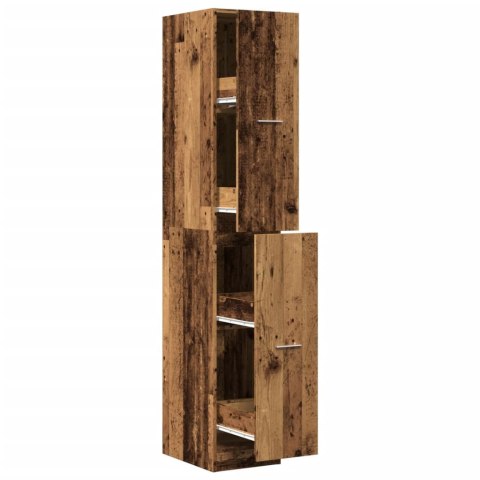 Szafka apteczna, stare drewno, 30x41x174,5 cm Szafka apteczna, stare drewno, 30x41x174,5 cm