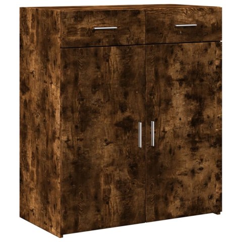 Szafka, przydymiony dąb, 80x42,5x93 cm, materiał drewnopochodny Szafka, przydymiony dąb, 80x42,5x93 cm, materiał drewnopochodny