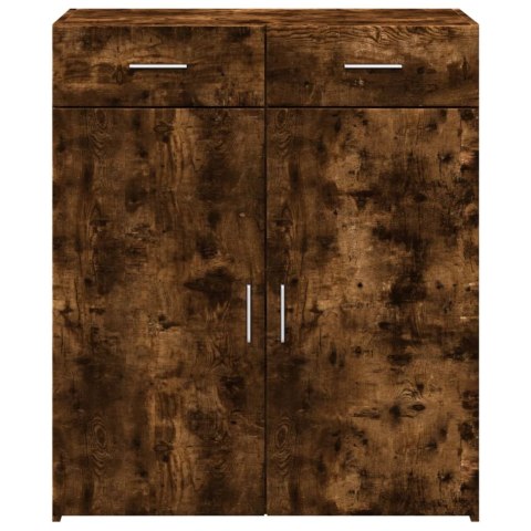 Szafka, przydymiony dąb, 80x42,5x93 cm, materiał drewnopochodny Szafka, przydymiony dąb, 80x42,5x93 cm, materiał drewnopochodny