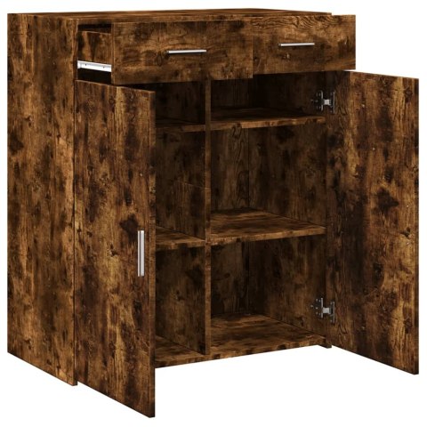 Szafka, przydymiony dąb, 80x42,5x93 cm, materiał drewnopochodny Szafka, przydymiony dąb, 80x42,5x93 cm, materiał drewnopochodny