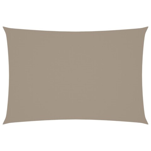 Prostokątny żagiel ogrodowy, tkanina Oxford, 2,5x4,5 m, taupe Prostokątny żagiel ogrodowy, tkanina Oxford, 2,5x4,5 m, taupe