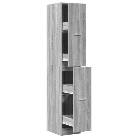 Szafka apteczna, szary dąb sonoma, 30x41x174,5 cm Szafka apteczna, szary dąb sonoma, 30x41x174,5 cm